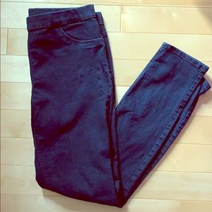 Dark blue jeggings
